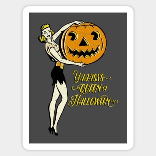 Yas Queen of Halloween Magnet